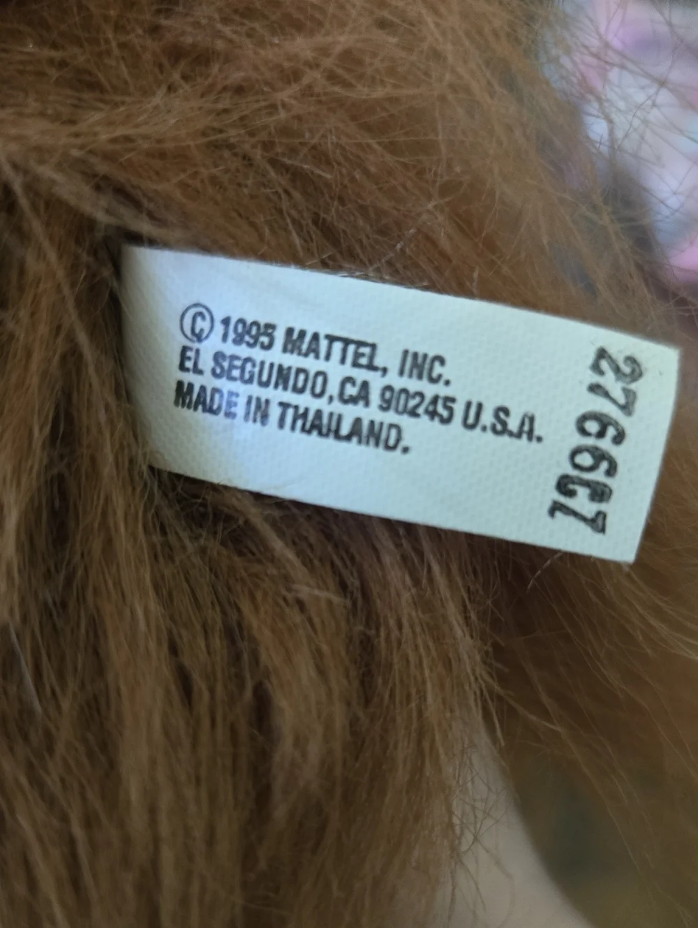 Mattel 1995 Vintage Barbie Pet Collie 